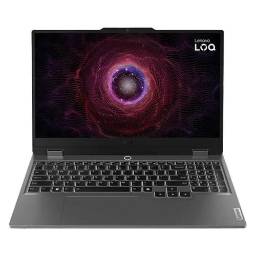 لپ تاپ 15.6 اینچی لنوو مدل Lenovo LOQ 15ARP9 R5 7235HS 16GB DDR5 512GB SSD 6GB RTX3050 IPS  با گارانتی 18 ماهه شرکتی