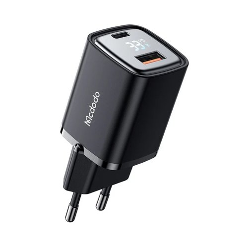 شارژر دیواری 33 وات مک دودو مدل Mcdodo CH-1701 با 1 خروجی USB-C و 1 خروجی USB با گارانتی 18 ماهه شرکتی