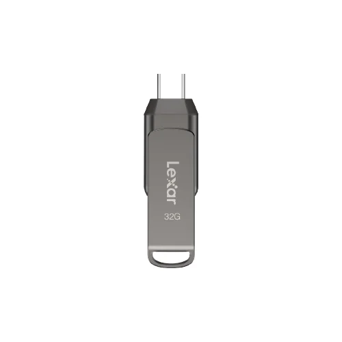 فلش مموری 32 گیگابایت لکسار مدل Lexar Dual Drive D400 Type A & C USB 3.2 با گارانتی 24 ماهه شرکتی