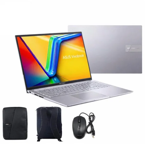 لپ تاپ 16 اینچی ایسوس مدل Asus Vivobook X1605VA  OACH007W Core i7 13620H 16GB DDR4 512GB SSD Iris WUXGA Win  همراه کیف و موس با گارانتی 18 ماهه شرکتی