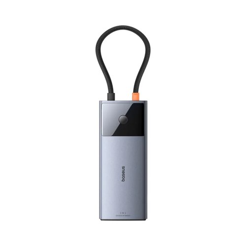 هاب 6 پورت USB-C باسئوس مدل Baseus Metal Gleam Series II با گارانتی 24 ماهه شرکتی