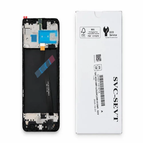 LCD SAMSUNG A10 (A105 / M10) W.F (SERVICE PACK)