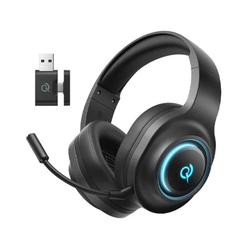 هدفون گیمینگ بی سیم کیو سی وای مدل Heroad V200 با گارانتی 18 ماهه شرکتی