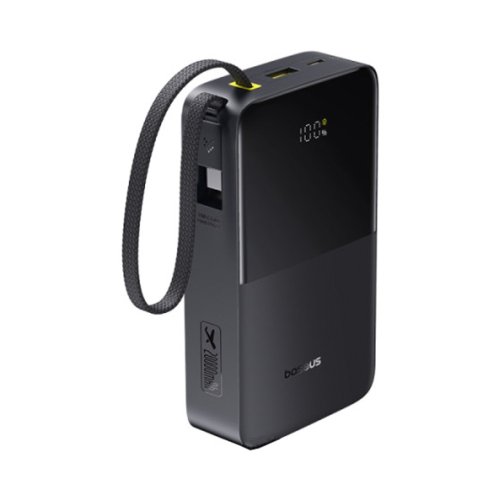 پاوربانک 20000 میلی آمپر باسئوس 22.5 وات مدل Baseus EnerFill FC51 Bipow2 Pro به همراه کابل متصل با گارانتی 24 ماهه شرکتی