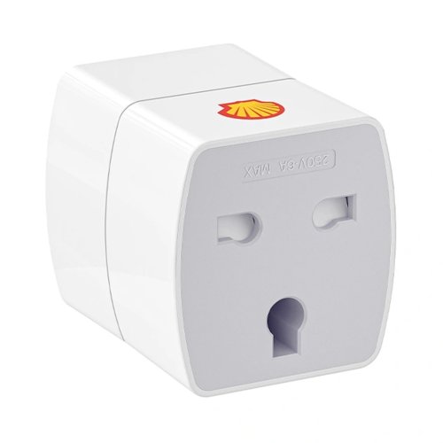مبدل برق مسافرتی شل مدل Shell Universal Travel Adapter SWC17 با گارانتی 18 ماهه شرکتی