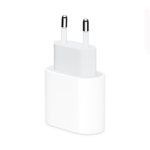 شارژر دیواری اپل 20 وات دو پین مدل Apple A2347 USB-C پارت نامبر ZM/A با گارانتی 18 ماهه شرکتی