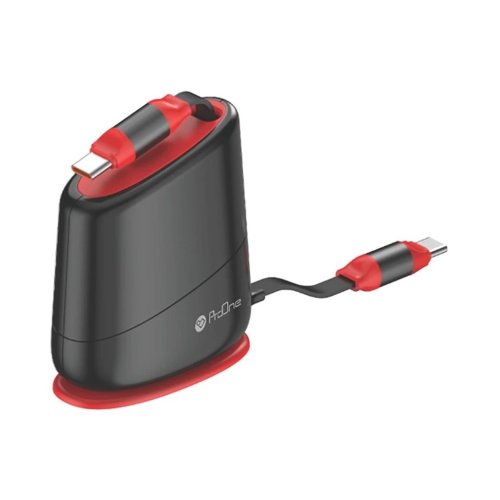 کابل شارژ USB-C به USB-C پرووان مدل ProOne PCC129D توان 66 وات طول 1.3 متر با گارانتی 12 ماهه شرکتی