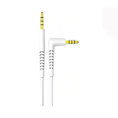 کابل AUX به AUX بودی مدل Budi DC150X9012 طول 1.2 متر با گارانتی ۱۸ ماهه شرکتی (۶ ماه تعویض)