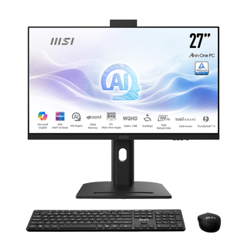 کامپیوتر All in One ام اس آی 27 اینچی مدل Modern AM273QP AI 1UM Core Ultra 7 155H 16GB 1TB