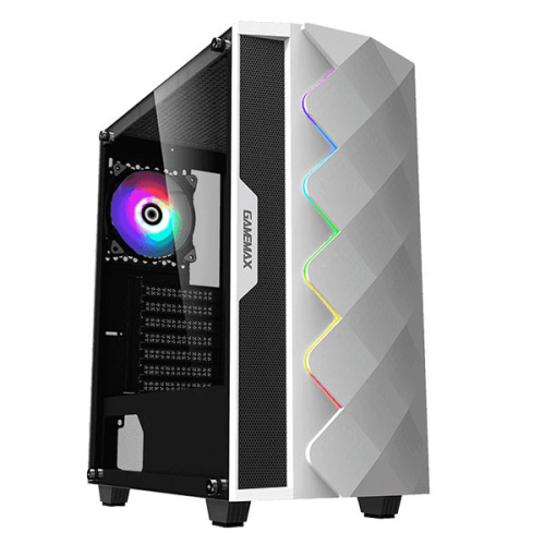 کامپیوتر دسکتاپ گیم مکس مدل Diamond White-GAMING-Animation i5 13400F 16GB 1TB RX5700XT 8GB