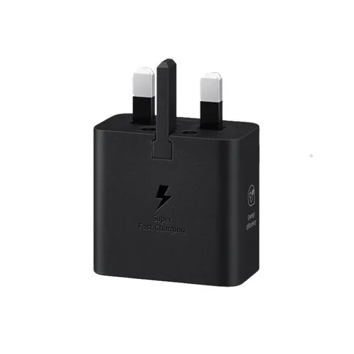 شارژر دیواری 25 وات اوریجینال سامسونگ استوری مدل Samsung EP-T2510 سه پین با گارانتی 18 ماهه شرکتی